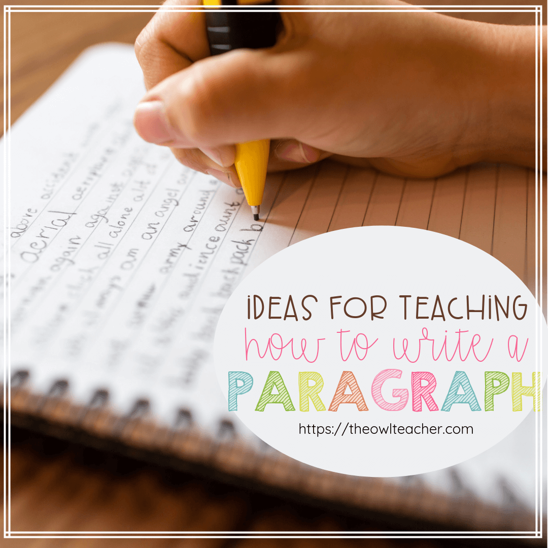 how to paragraph ideas