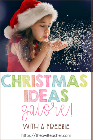 Looking for a way to survive until winter break? Check out this blog post with Christmas ideas galore! It's full of ideas and Christmas activities for the holidays in your classroom!