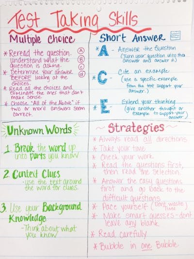 Prepare your students for state testing with these tips and ideas! Learn a variety of test taking strategies, ways to motivate your students before testing, and get some ideas on how to engage them during test prep!