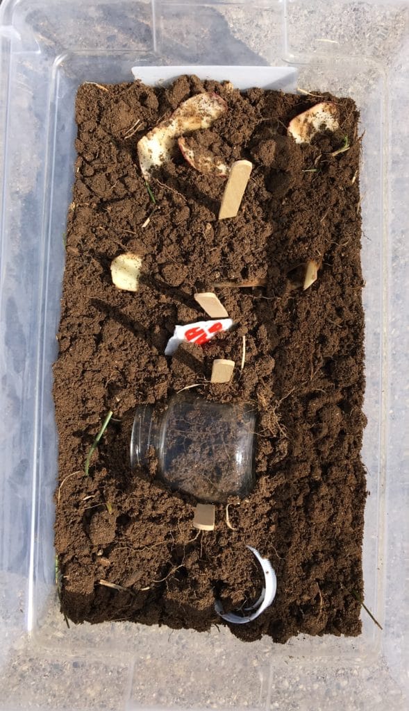 Help students understand how our landfills are filling up with this earth day activity! This activity is an engaging, hands-on activity that includes a reading piece and a free download to help your students understand how landfills work and the decomposition process. Create your own mini-landfill today!