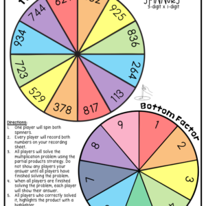 Multiplication Strategies with Larger Numbers Guided Math Workshop Unit