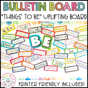 All the Things to Be Bulletin Board