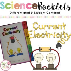 Static Electricity, Current Electricity, and Insulators Tabbed Booklets (BUNDLE)