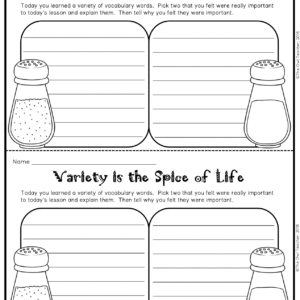 Exit Tickets | Exit Slips Printable & Digital (Google)- Half Page Style