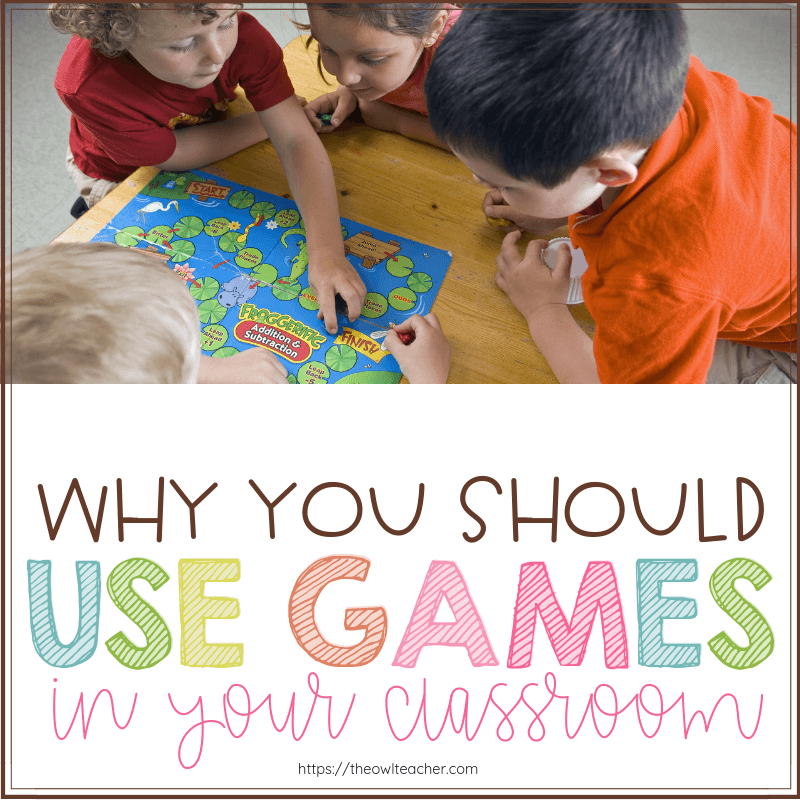 Using games in teaching