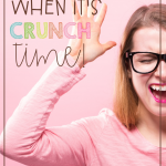 Time is running out and you still have a lot of work to get through. How do you make sure that you teach everything you need to do during crunch time? Check out these tips to help you survive the crunch and keep your students on task!
