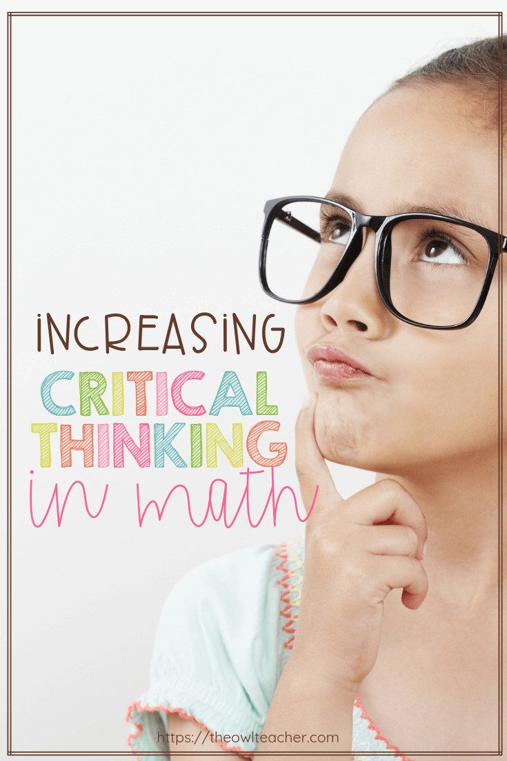 does math teach critical thinking
