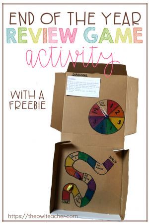 Engage your students at the end of the year with this review and practice activity where students design their own game! Grab a freebie and get started!