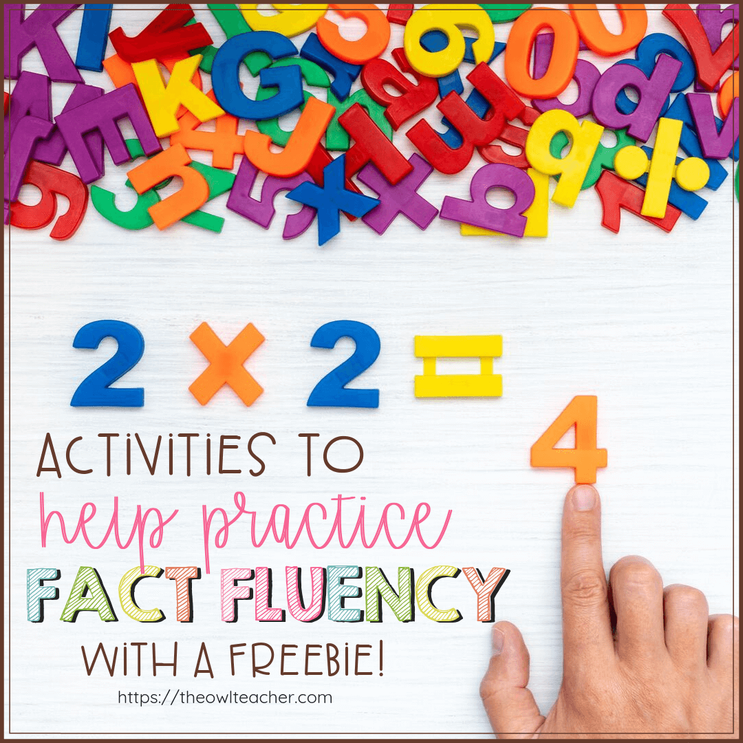 Do you need activities to help your students practice fact fluency? Check out these math ideas to get you started with teaching multiplication!