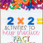 Do you need activities to help your students practice fact fluency? Check out these math ideas to get you started with teaching multiplication!