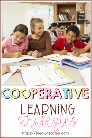 Cooperative learning is an excellent way to put students in charge of their own learning! Check out these 10 different activities for your elementary classroom!