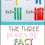 Do you know the three phases of fact fluency? Are you teaching through them to make sure your students are learning their basic multiplication and division facts? Check out this post to make sure!