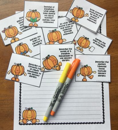 These writing prompts are a great way to engage your students during the fall season and perfect for any elementary classroom exploring pumpkins!