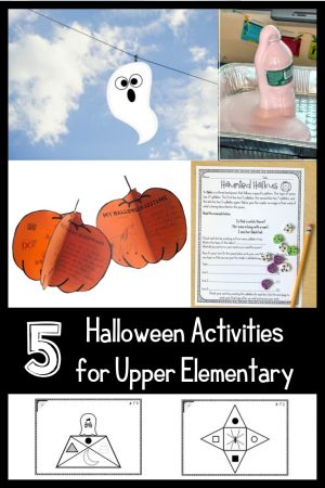 Are you looking for other Halloween activities for upper elementary? Look no further! We have you covered and we've got freebies!