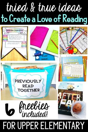 Help your students create a passion for reading during science with these great ideas and grab some awesome freebies along the way!