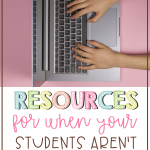 This blog post contains offline and online resources for when your students are not at school, whether that is through remote learning, distance learning, virtual learning, or something else. This also includes preventing the summer slide, providing enrichment or remediation, and much more!