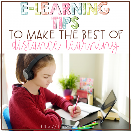 When you have to teach online or through distance learning, it can be a challenge. Check out these e-learning tips to help make the best of your school year and make online learning a breeze!