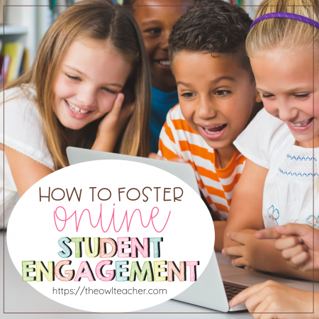 Are you trying to figure out how you are going to foster online student engagement this upcoming school year? This post contains a few ideas for teachers who may end up teaching remotely or have to have a hybrid approach! Click through to read now!