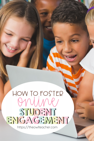 Are you trying to figure out how you are going to foster online student engagement this upcoming school year? This post contains a few ideas for teachers who may end up teaching remotely or have to have a hybrid approach! Click through to read now!