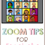 There's a pretty good chance that you'll be using Zoom for class meetings or staff meetings this upcoming school year whether you are distance teaching or using a hybrid approach. Check out this post to learn Zoom tips for teachers and get started right away!