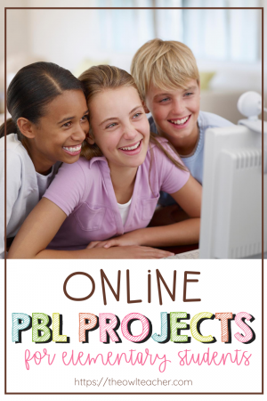 If you're teaching your students through distance learning this year, online PBL projects is a great option! Elementary students can practice critical thinking, independence, and so many other skills! Check out the resources in this post to get started!