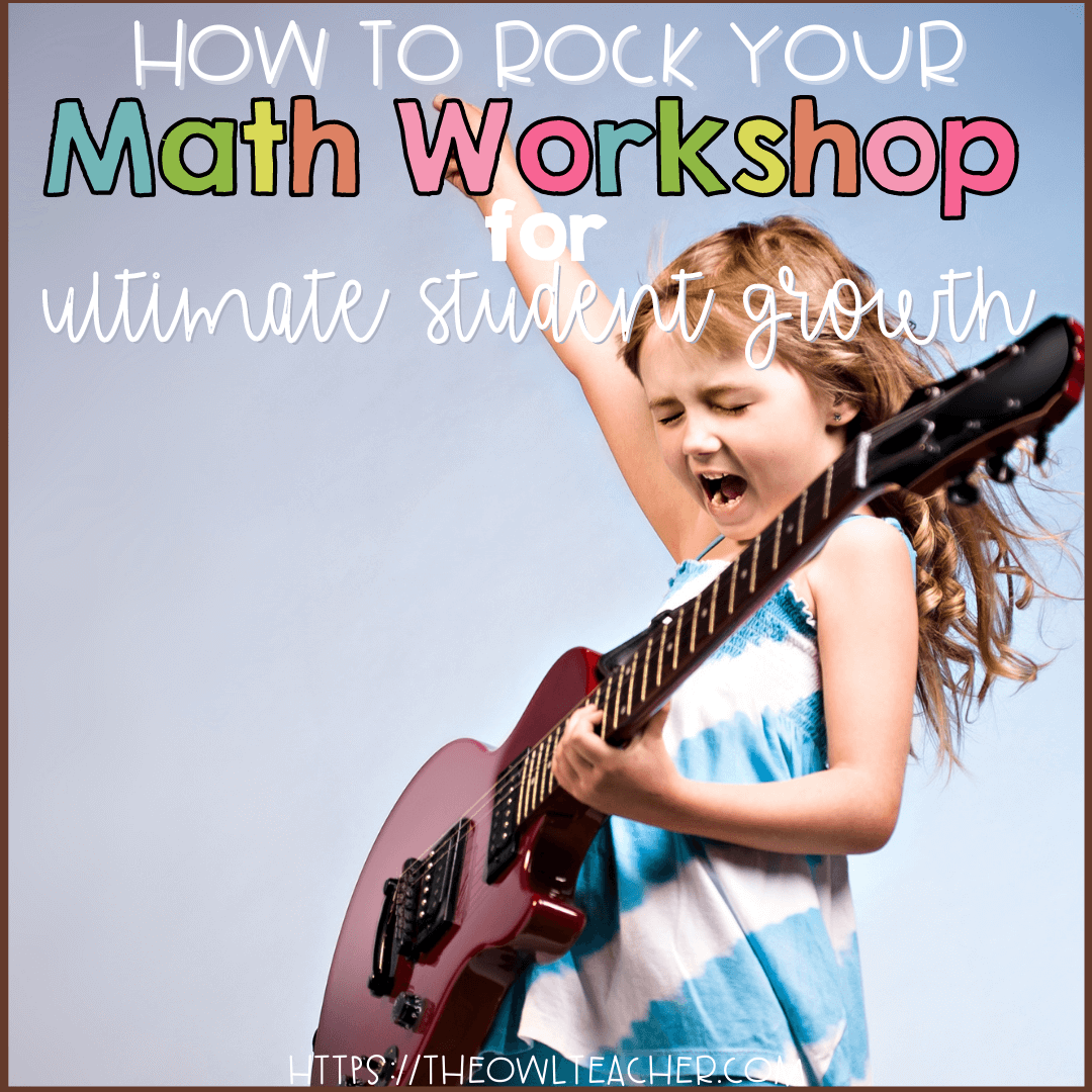 There's 10 ways you can increase student growth with the math workshop model. This post goes over them in detail. Which is your favorite? Save this pin and click through to learn more!