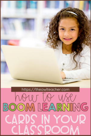 Have you heard about Boom Learning Cards, but wasn't exactly sure what they were or how to use them? This post covers everything you need to know to get started in the classroom with Boom Decks and to get started! Save this pin and click through now.