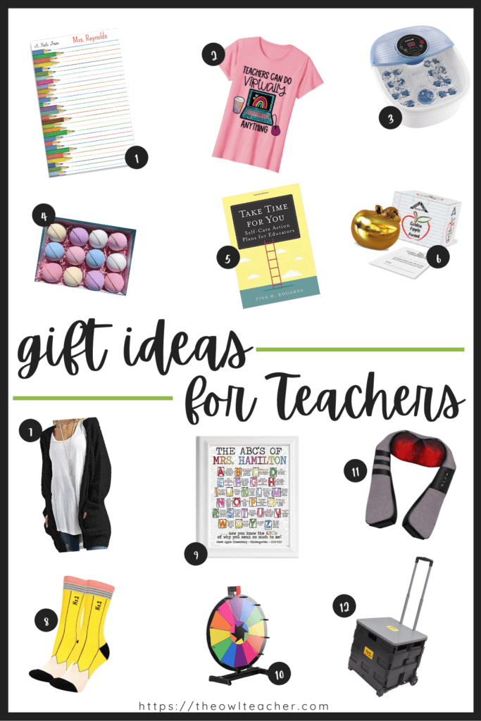This post is the ultimate gift guide for teachers. It covers gift ideas for any occasion, whether you are looking for gifts for your teacher friends or your students!