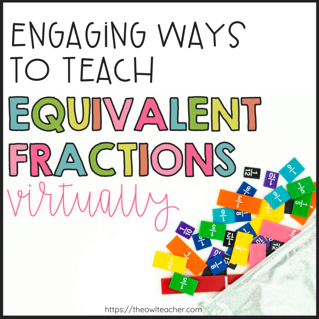 equivalent fractions poster