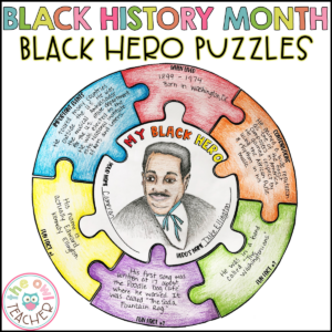 Black History Month Activity – Black Hero Puzzle