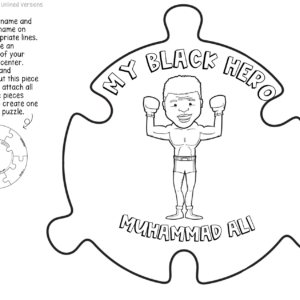 Black History Month Activity – Black Hero Puzzle