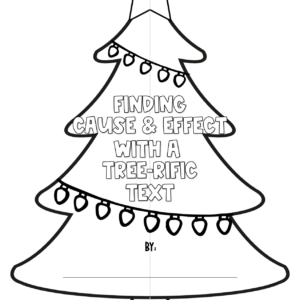 Reading Graphic Organizers | Holiday Graphic Organizers | Printable & Digital