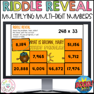 Multi-digit Multiplication | Large Numbers Multiplication | Riddle Reveal Boom