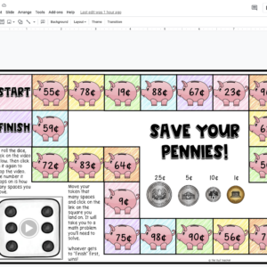Money Math Game | Counting Money in Least Amount of Coins Game