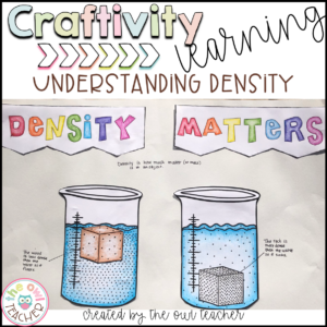 Understanding Density Craftivity