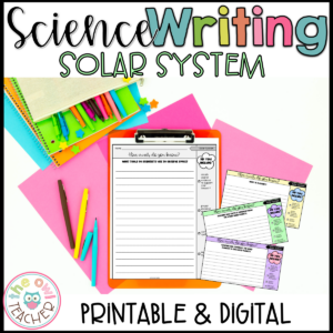 Solar System Science Writing Prompts