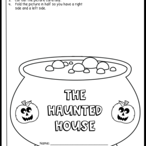 Halloween Narrative Writing, Sequence Writing, Transitions in Writing