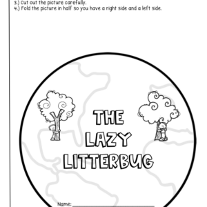 Earth Day Narrative Writing, Sequence Writing, Transitions in Writing