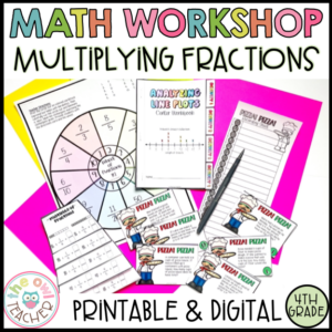 Multiplying Fractions Guided Math Workshop Lesson Plans Activities and More