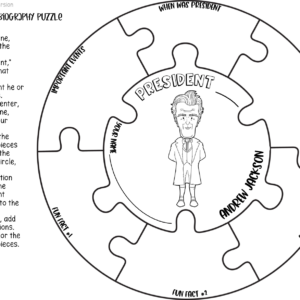 President’s Day Activities or Presidents Biography Puzzles
