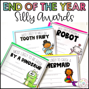 End of the Year Awards | Student Certificates | Class Awards