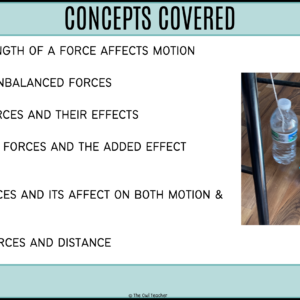 How Forces Affect Motion Centers | Lab Stations | Worksheets