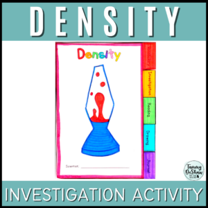 Density Investigation Activity Density Lab