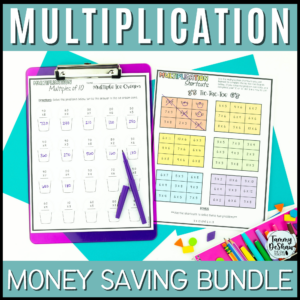 Multiplication Lesson Plan Units (BUNDLE)