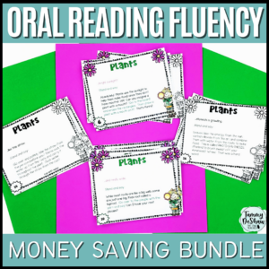 Science Oral Reading Fluency Cards Bundle