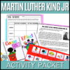 Dr. Martin Luther King, Jr. Reading | Cause and Effect | Activities