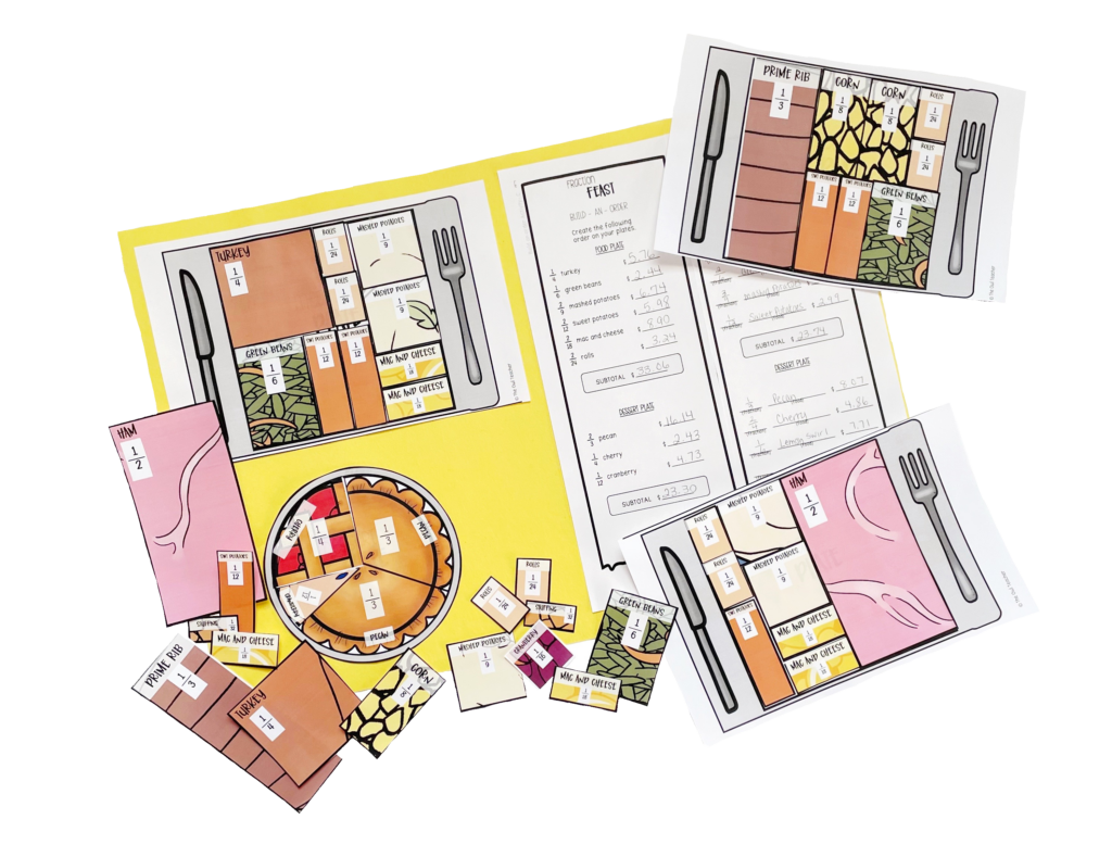 Fraction Feast examples