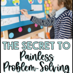 Problem solving isn't a math topic that teachers jump for joy over when it's time to help students with it, but it doesn't have to be this way. Check out this post where I give you the secret to painless problem solving lessons!