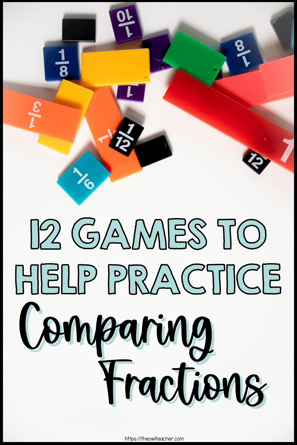 Help your fourth graders practice comparing fractions with these 12 games that will engage your students and work well with your math lesson plans! via @deshawtammygmail.com