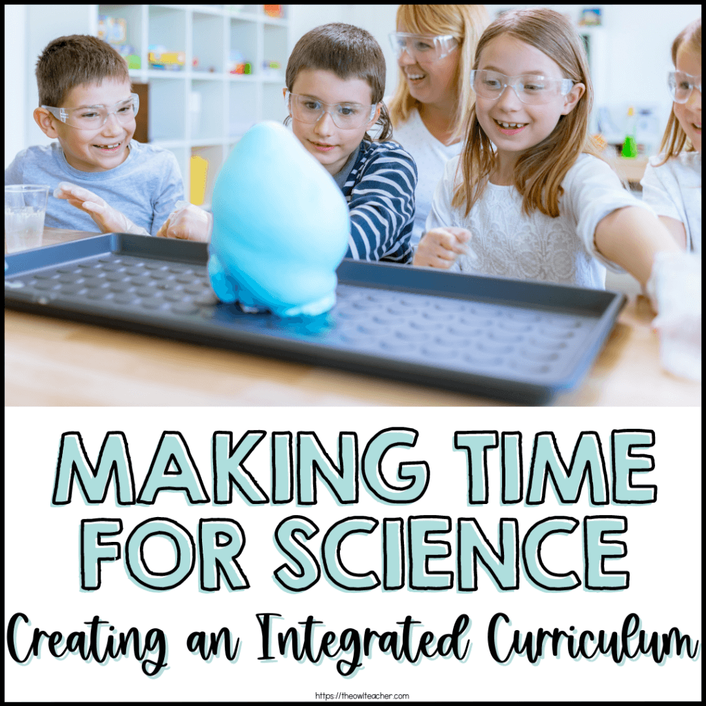 As upper elementary science teachers, we have a lot on our plates. It can be difficult to try to fit science into our already full school day. This post talks about how important it is that we teach science and provides tips on how you can create an integrated science curriculum. It is possible to fit science in!